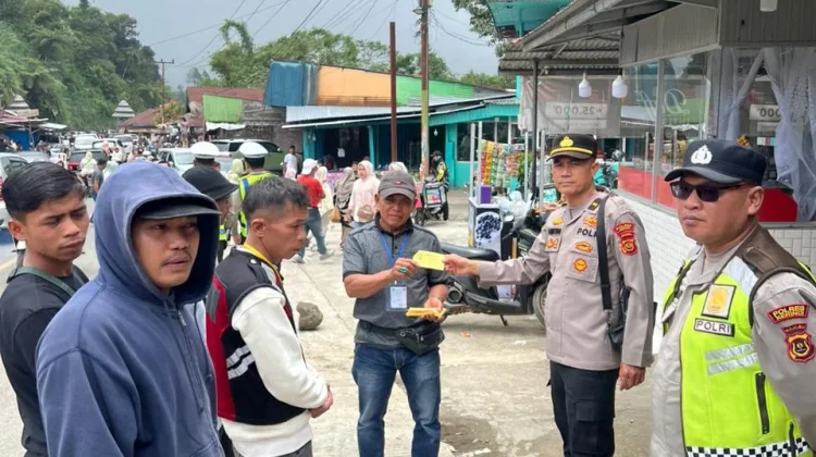 Polres Kerinci Tertibkan Tarif Parkir usai Viral