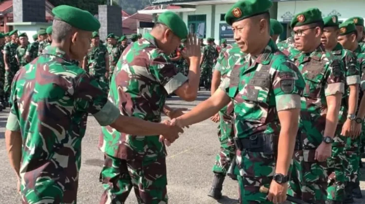Kodim 0417/Kerinci Gelar Apel Pengecekan Personel Kembali dari Cuti Idulfitri 144