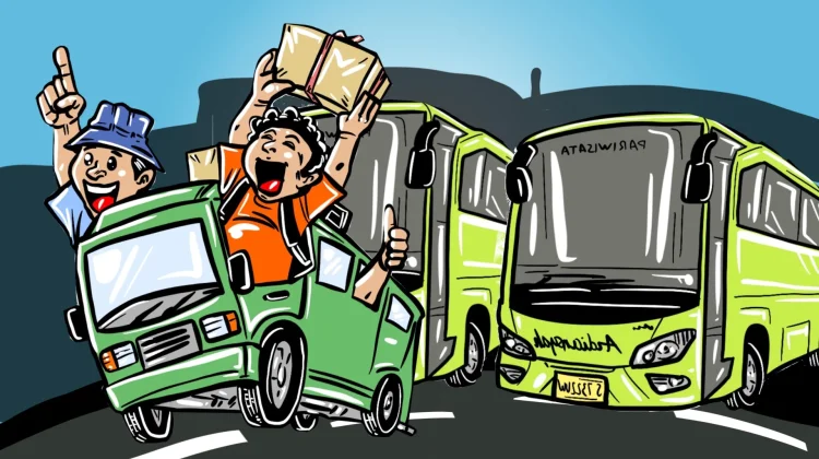 Pemudik Kembali,Arus Balik Lebaran di Kerinci Berjalan Aman