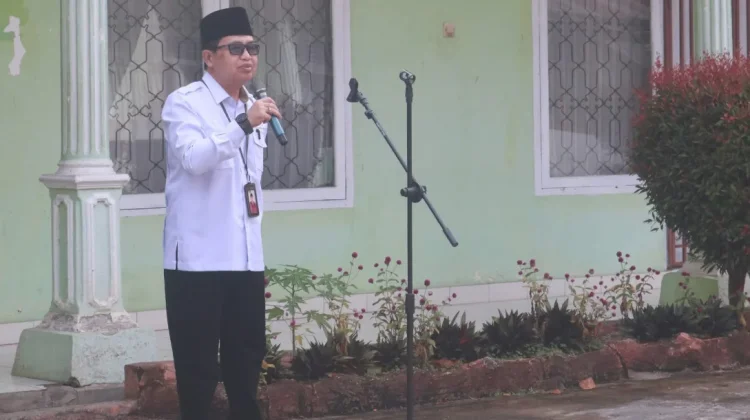 Kantor Kementerian Agama Kota Sungai Penuh melaksanakan apel perdana pasca cuti