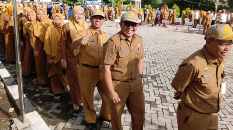 Pemkot Sungai Penuh Gelar Apel dan Halal Bihalal