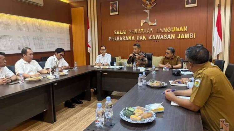 Wali Kota Sungai Penuh Bahas Program Infrastruktur dengan BPBPK Jambi