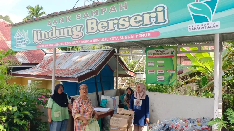 Bank Sampah Lindung Berseri Dorong Ekonomi Warga