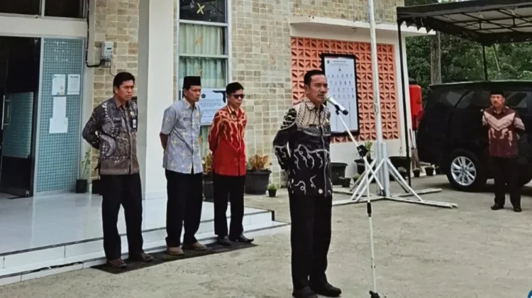 Kepala Kementerian Agama Sungai Penuh Sampaikan Kebijakan WFH