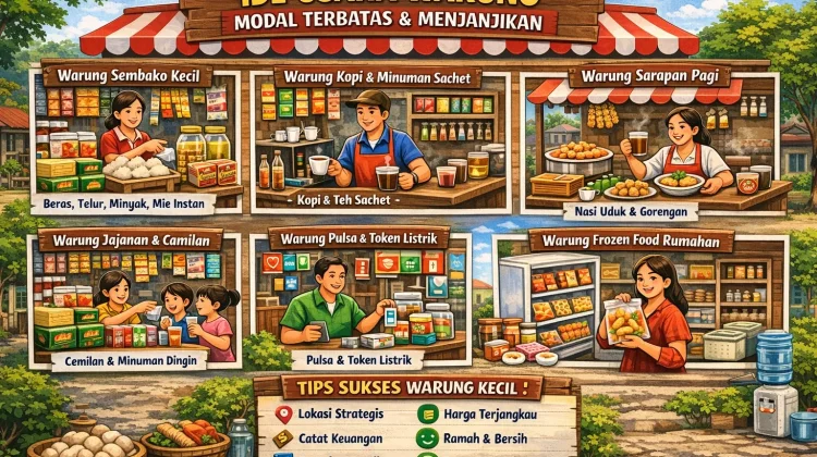 Ide Warung Modal Terbatas tapi Menjanjikan