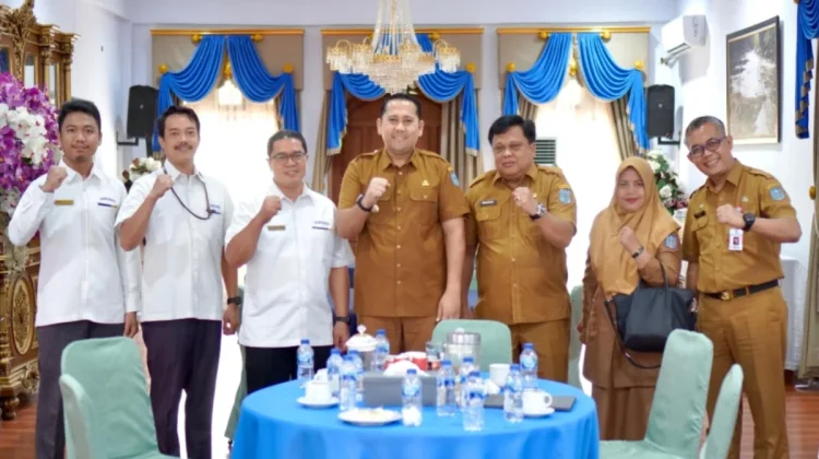 Bupati Merangin Sambut Kepala KPPN, Bahas Penguatan Ekonomi Daerah
