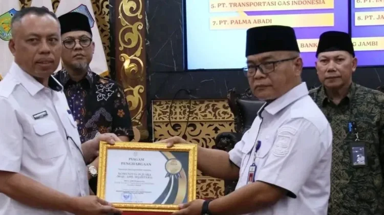 Sungai Penuh Raih Penghargaan Penurunan Stunting dari BKKBN