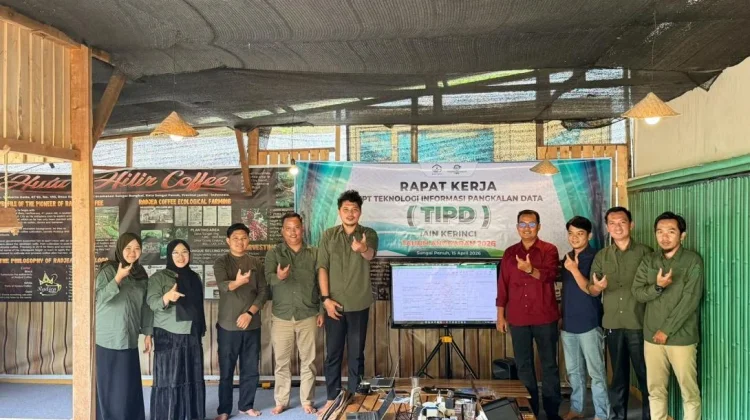 Rapat Kerja TIPD IAIN Kerinci Bahas Transformasi Digital Kampus