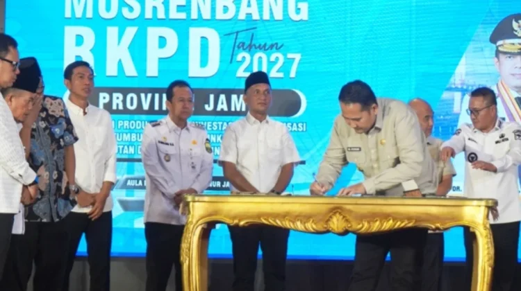 Bupati Merangin Suarakan Prioritas Daerah di Musrenbang RKPD Provinsi Jambi