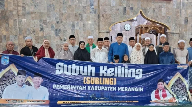 Pemkab Merangin Luncurkan Subling, Subuh Jadi Ruang Ibadah dan Aksi Sosial