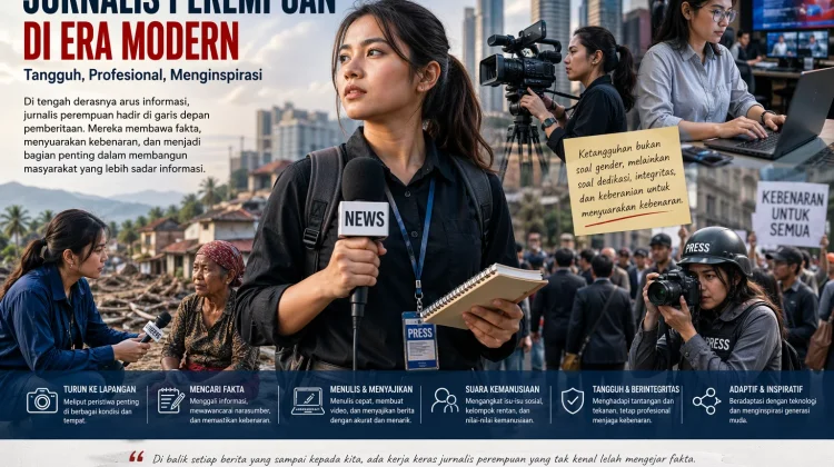 Sosok Jurnalis Perempuan di Era Modern: Tangguh di tengah Derasnya Arus Informasi
