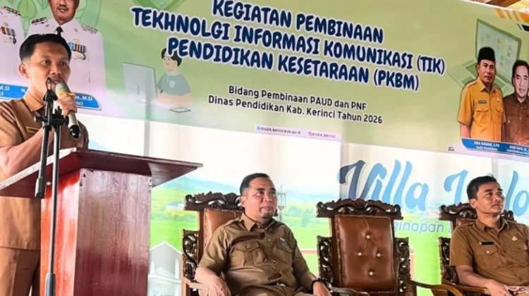 Pelatihan TIK Jadi Langkah Strategis Majukan Pendidikan Kesetaraan di Kerinci