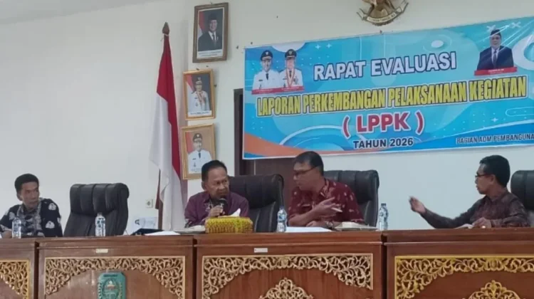 Evaluasi Kinerja OPD, Wabup Merangin Dorong Percepatan Realisasi Anggaran