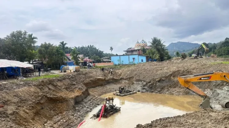 Digerebek saat Beraksi, 7 Penambang Emas Ilegal di Merangin Ditangkap
