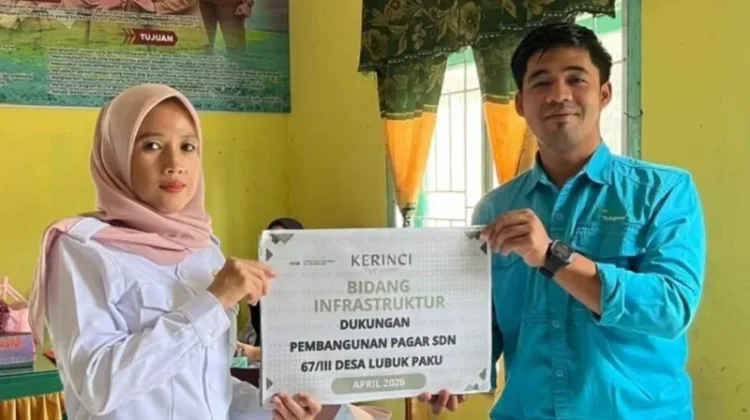 Dari CSR untuk Pendidikan, KMH Bangun Pagar Sekolah