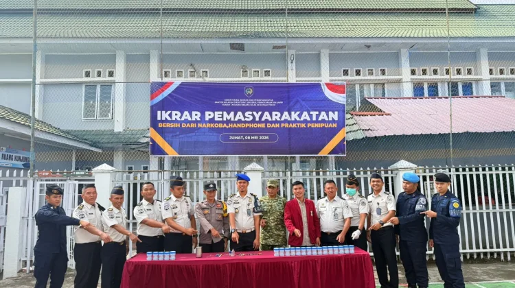 Rutan Sungai Penuh Gelar Razia dan Tes Urine WBP