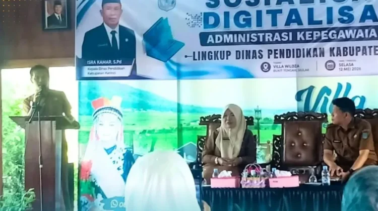 menuju Tata Kelola Modern, Disdik Kerinci Genjot Digitalisasi Kepegawaian