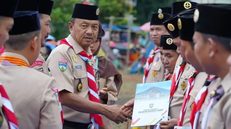 Jambore Pramuka Kerinci 2026 Resmi Dibuka, Wadah Pembentukan Karakter