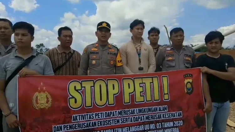 Razia PETI Merangin Diduga Bocor, Tambang Kosong