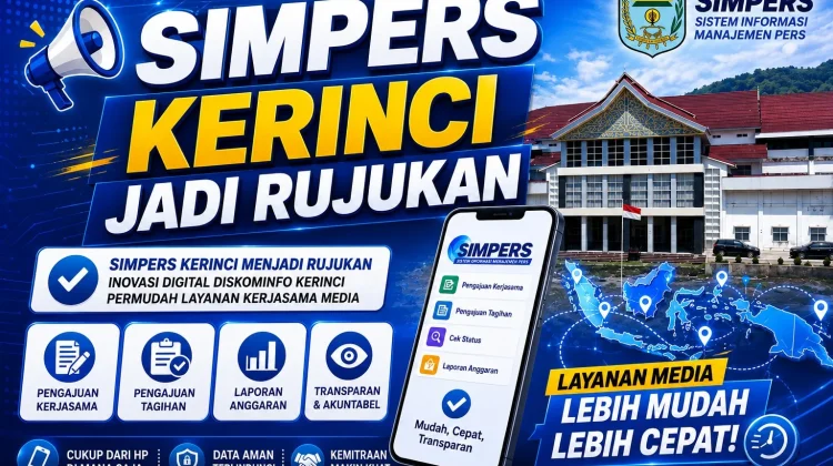 SIMPERS Diskominfo Kerinci Permudah Kerjasama Media Digital