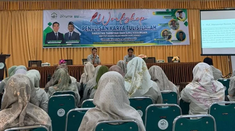 Dosen FTIK IAIN Kerinci Digenjot Menulis Artikel Ilmiah Berkualitas
