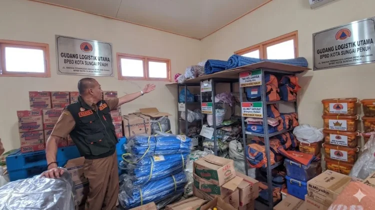 Sungai Penuh Rawan Bencana,namun Stok Logistik BPBD Justru Menipis