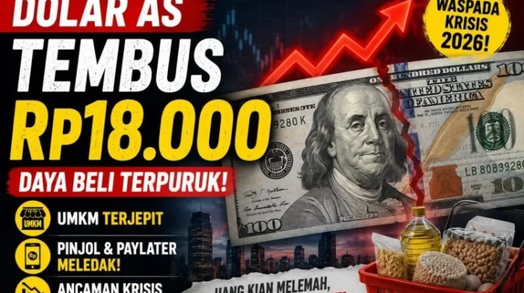 di Bawah Bayang-Bayang Dolar Rp18.000, Kelas Menengah Mulai Kehabisan Napas