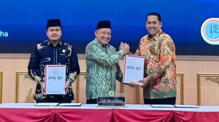 Pemkab Merangin Pertahankan Opini WTP atas LKPD 2025