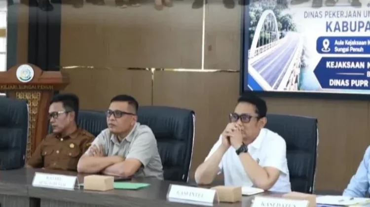 Kejari Sungai Penuh Dampingi Proyek PUPR Kerinci 2026