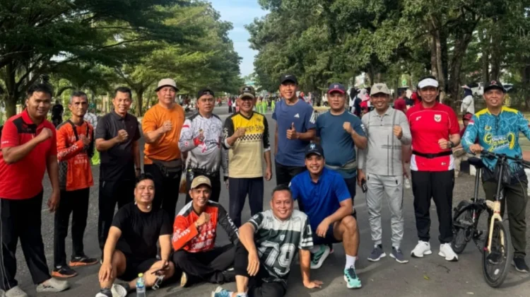 CFD Merangin Makin Ramai, Ribuan Warga Padati Taman Bujang Upik