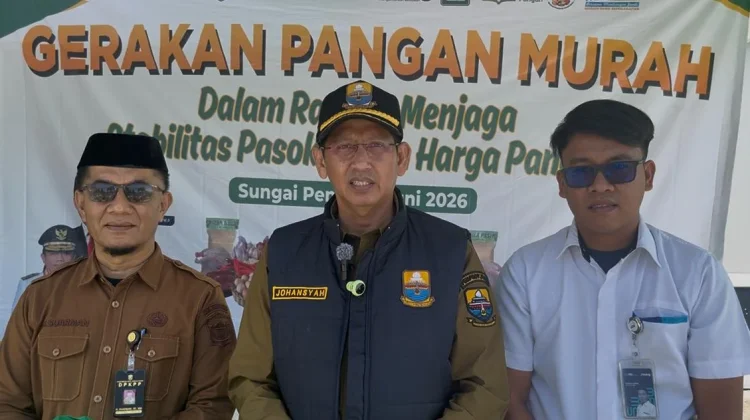 Gerakan Pangan Murah Digelar, Pemprov Jambi Kendalikan Inflasi