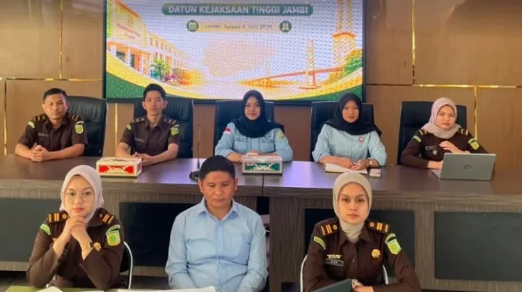 Perkuat Pelayanan Hukum, Kejari Sungai Penuh Ikut Evaluasi Kinerja Datun