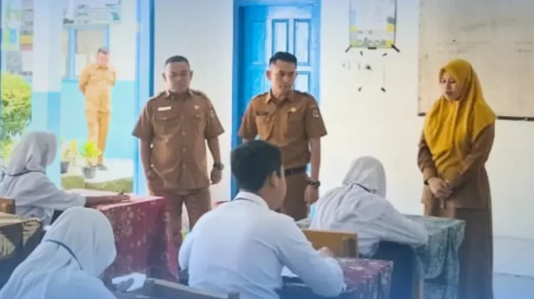 Disdik Kerinci Turun Langsung Pantau PSAS Tingkat SMP
