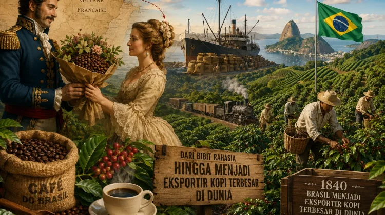 Kisah Francisco de Mello Palheta Membawa Kopi ke Brasil