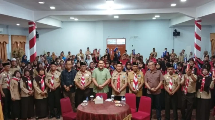 Bupati Merangin Lepas Kontingen Pramuka ke Jamda Jambi