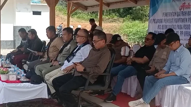 RSUD Modern Kerinci Resmi Dibangun, Monadi: Investasi Besar untuk Masa Depan