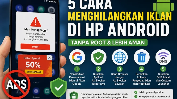 Tips Efektif Mengurangi Iklan Mengganggu di Smartphone Android