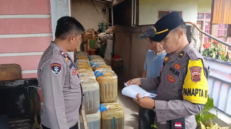 Polres Kerinci Bongkar Penyelewengan Solar Bersubsidi, Dua Ditangkap