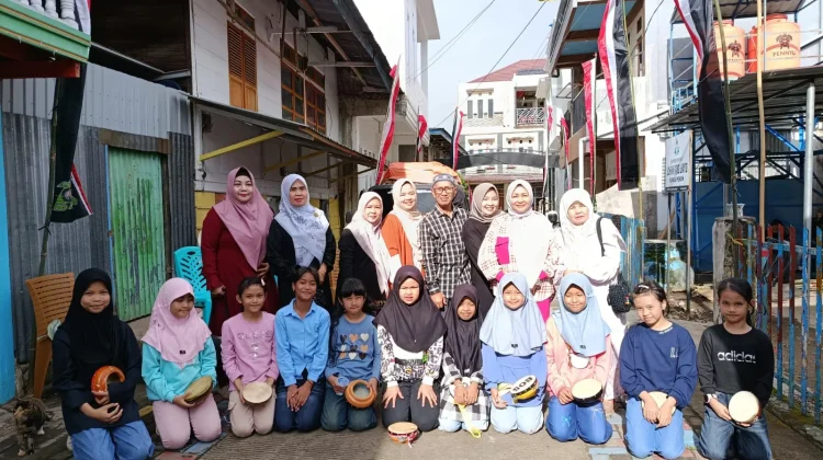ANAK-ANAK LUHAH RIO JAYO BAWAKAN TARI RANGGUK MEMUKAU HADIRI MALAM PERGELARAN