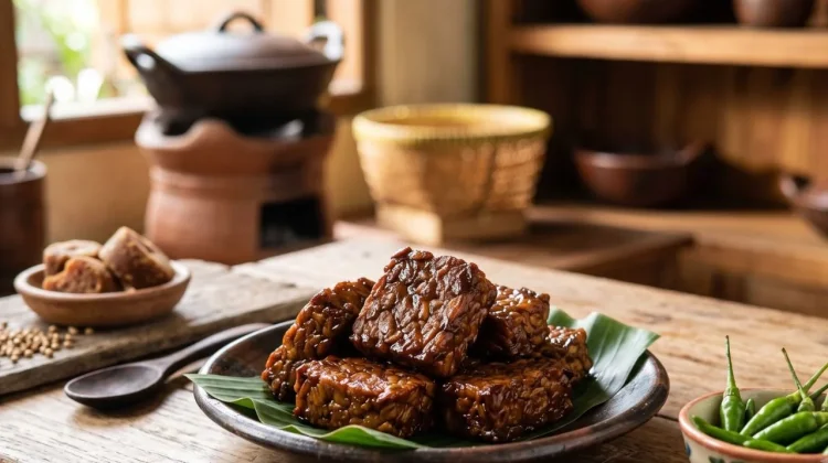 Resep Tempe Bacem Air Kelapa Khas Jawa yang Gurih Meresap