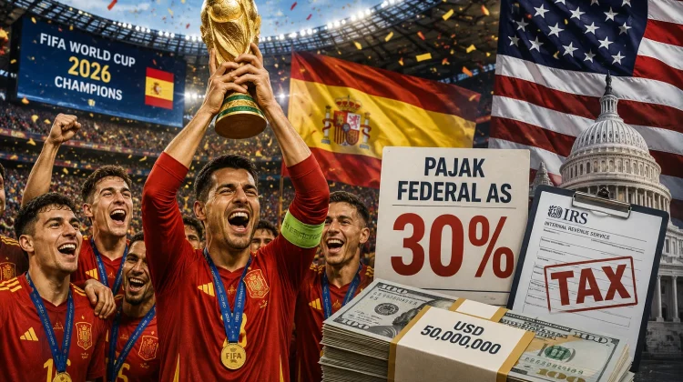 Spanyol Juara Piala Dunia 2026, Hadiah Rp895 Miliar Berpotensi Dipotong Pajak AS