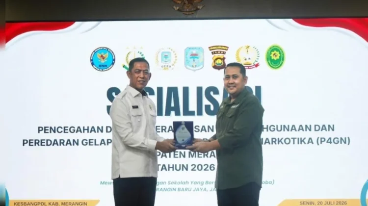 Bupati M. Syukur Ajak Pelajar untuk Jauhi Narkoba Demi Masa Depan