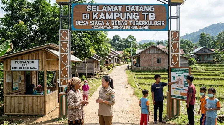 Pemkot Sungai Penuh Perkuat Penanggulangan Tuberkulosis dengan Kampung TB