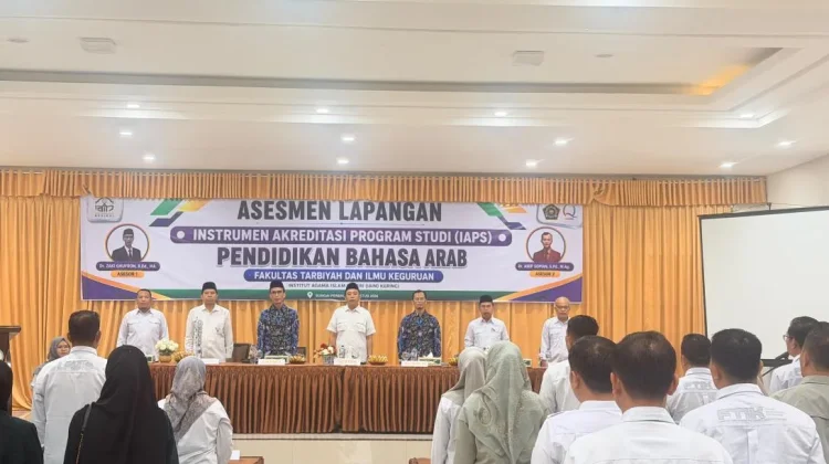 Prodi Pendidikan Bahasa Arab IAIN Kerinci Jalani Asesmen Akreditasi