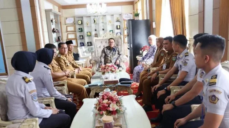 Wako Alfin Terima Audiensi Taruna STTD Sungai Penuh