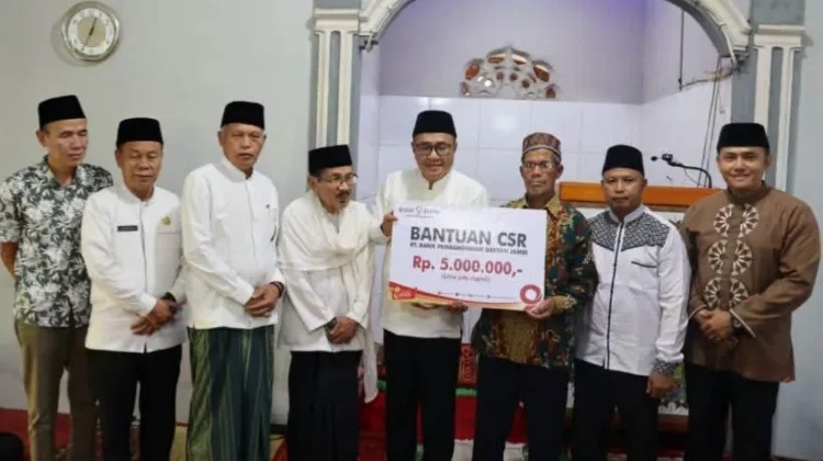 Wako Alfin - Wawako Azhar Safari Jum'at di Masjid Tawakkal Desa Sungai Ning