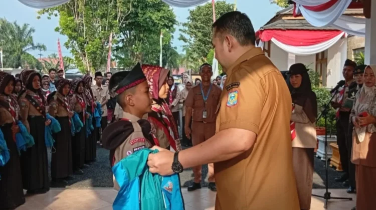 Bupati M. Syukur Kirim 42 Pramuka Merangin ke Jamnas XII