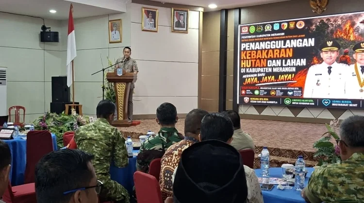 Karhutla Jadi Ancaman Musim Kemarau, Bupati Merangin Siapkan Anggaran BTT