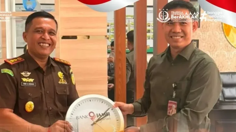 Dana CSR Rp25 Juta Dukung Pembangunan Mushola Kejari Sungai Penuh