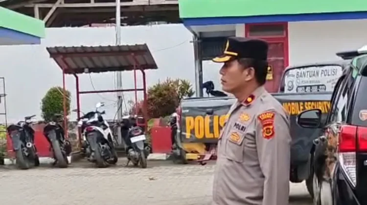 Polres Kerinci Cek SPBU Kumun, Pastikan BBM Subsidi Tepat Sasaran